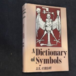 Barnes & Noble A Dictionary of Symbols J.E. Cirlot OS Tan Excellent Hardcover